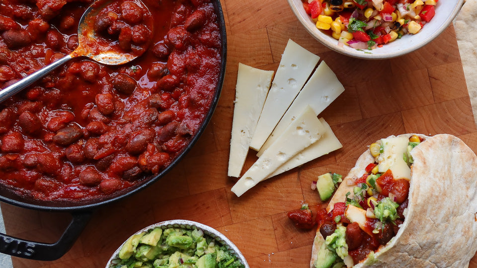 Black Beans Pita Breads Brindisa Spanish Foods