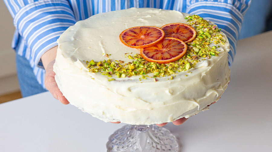 BLOOD ORANGE & ALMOND CAKE