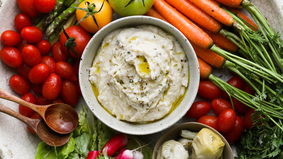 Artichoke-butter-bean-Dip