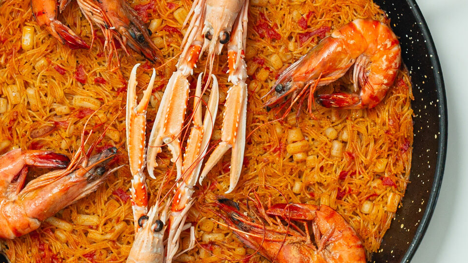 fideua recipe with seafood