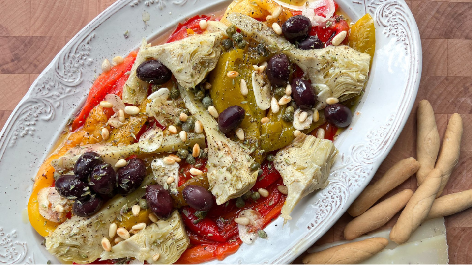 Pepper and Artichoke Salad