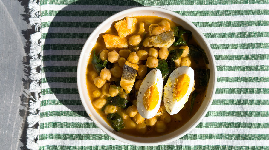 POTAJE DE VIGILIA: CHICKPEA & SALT COD STEW