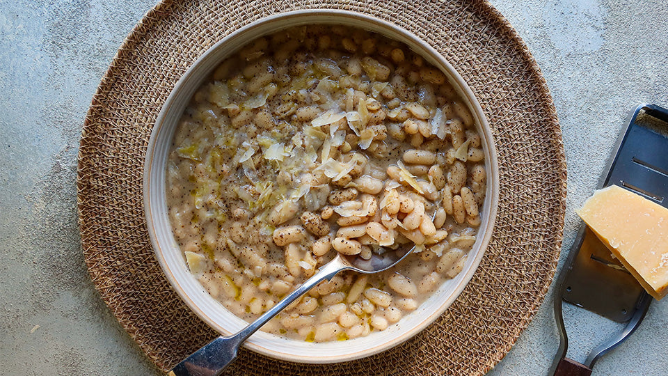Cacio e Pepe Alargada Beans Spanish Food recipes