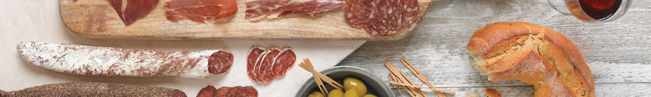 Chorizo and cured spanish meats