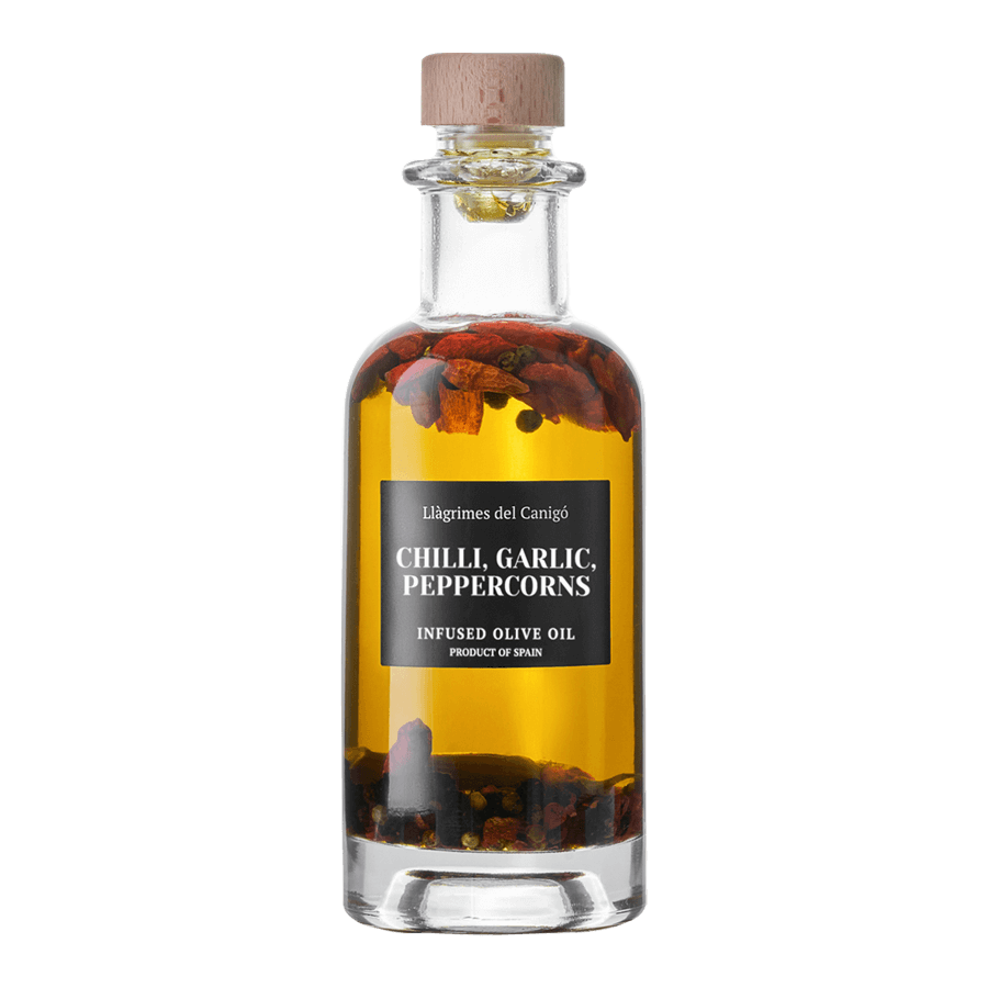 CanigoOil Chilli, Garlic & Pepper infused olive oil, 250ml