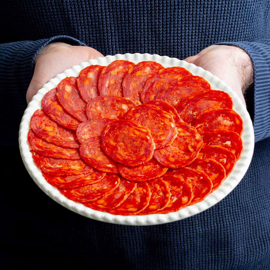 Alejandro Magno Chorizo Slices 100g