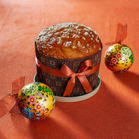 Christmas turron panettone