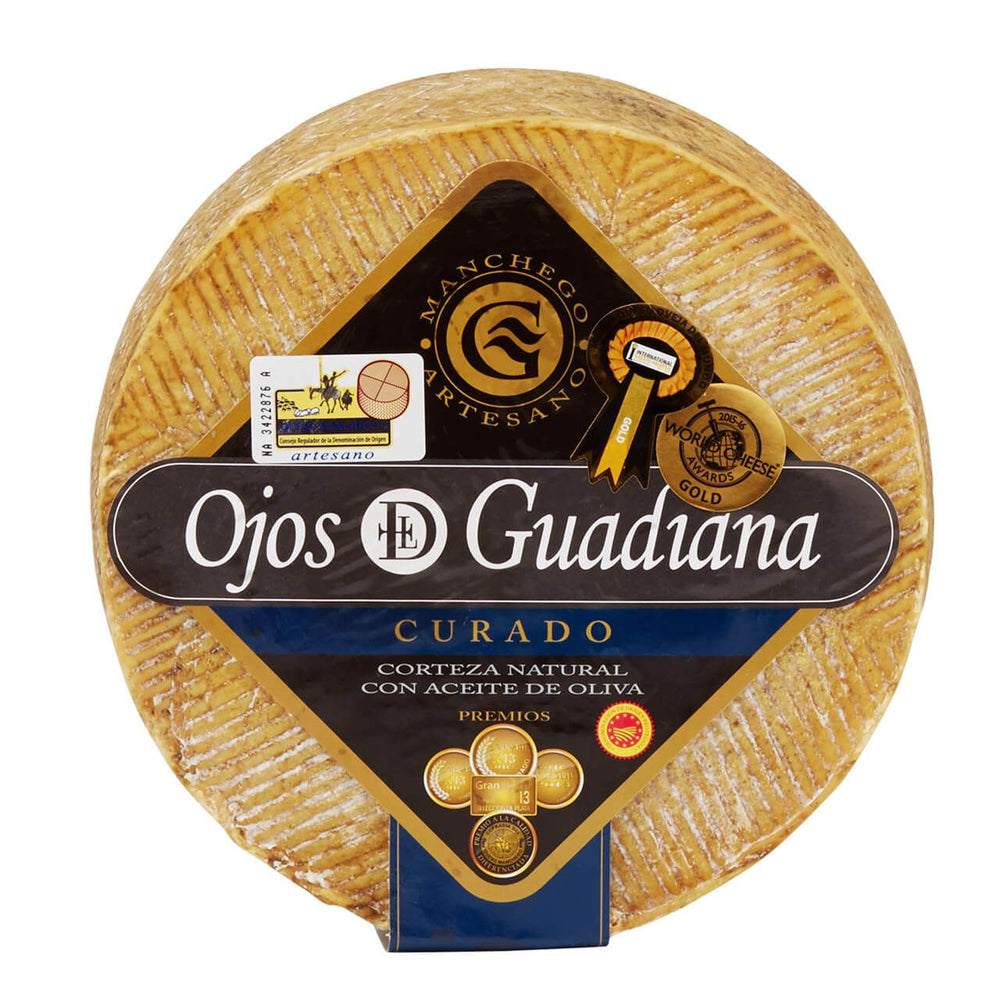 Ojos de Guadiana Manchego, Aged, 3 Sizes
