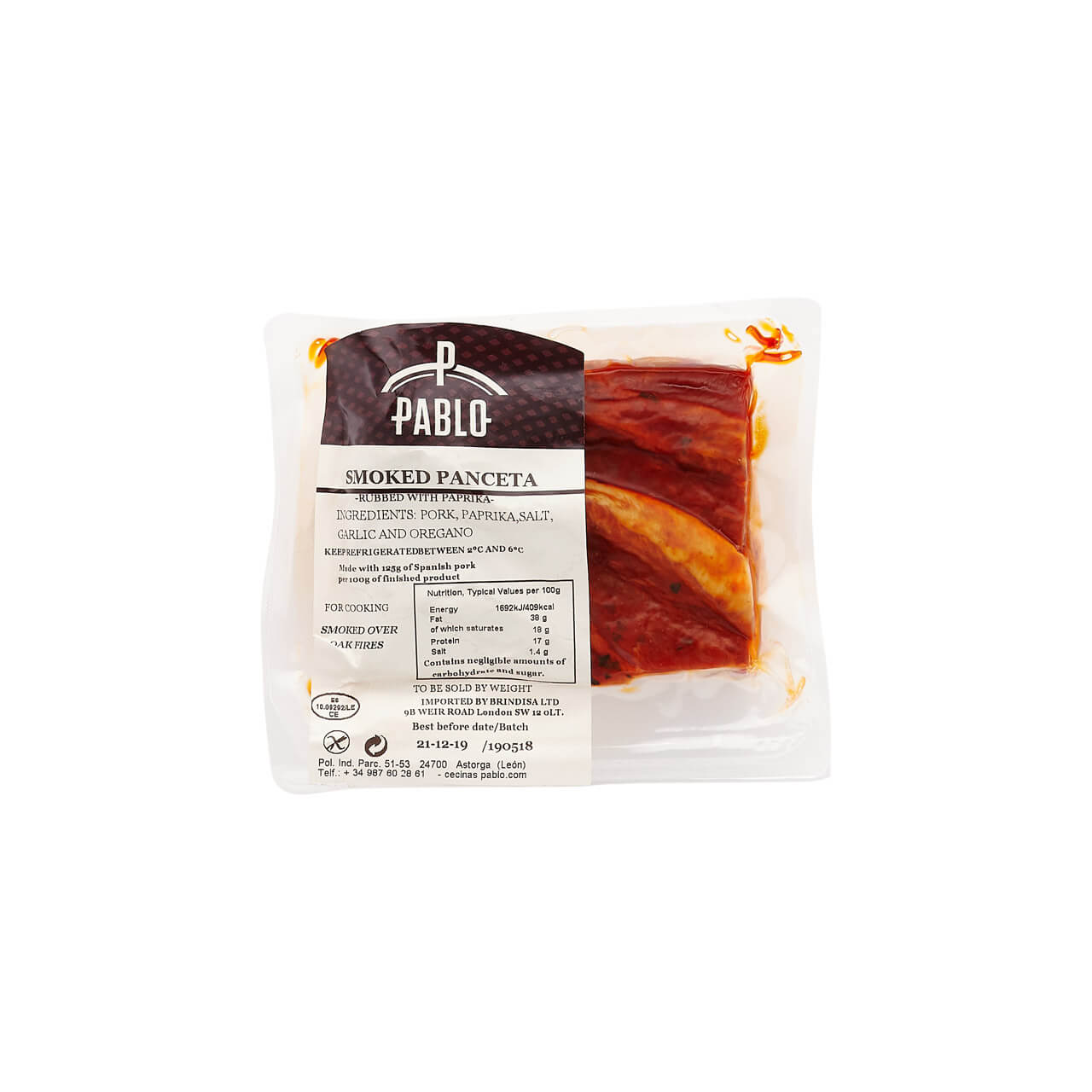 panceta rubbed paprica pancetta smoked brindisa spanish food