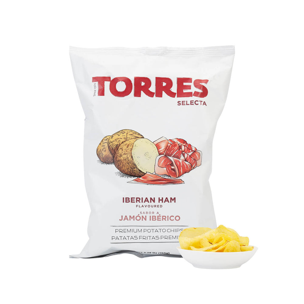 Torres Iberico Ham Potato Crisps Brindisa Spanish Foods