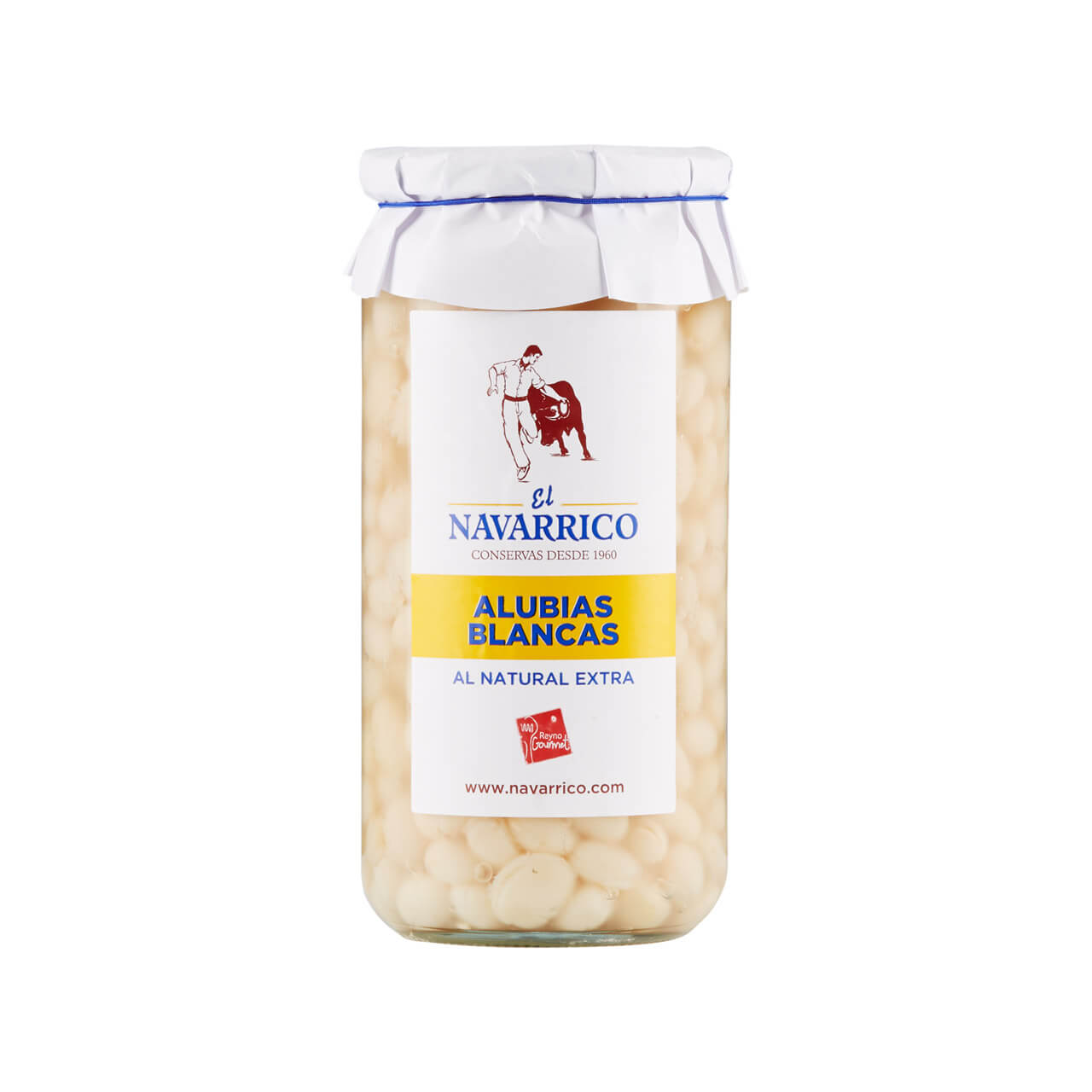 Navarrico White Haricot Beans, 720g Brindisa Spanish Foods