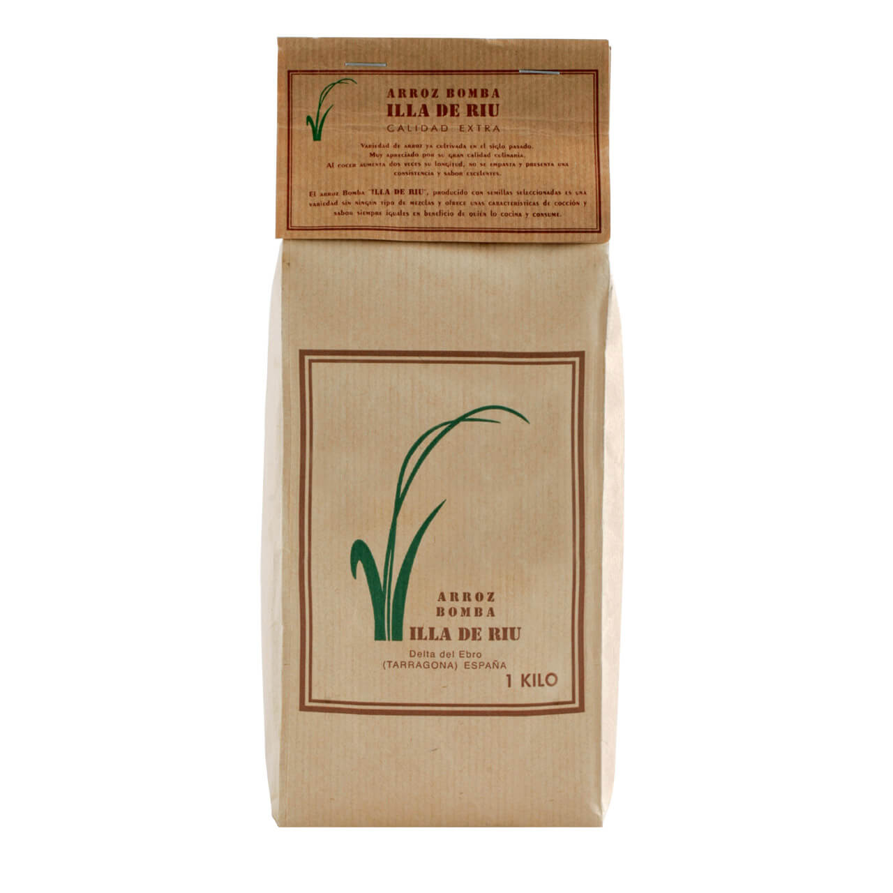 Arroz Bomba illa del riu brindisa