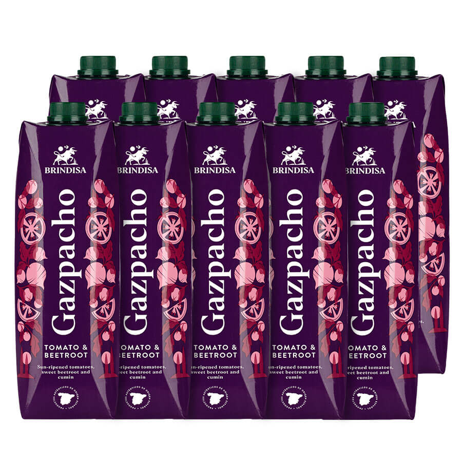 gazpacho brindisa summer drink tomato cucumber garlic soup pepper olive oil healthy raw beetroot