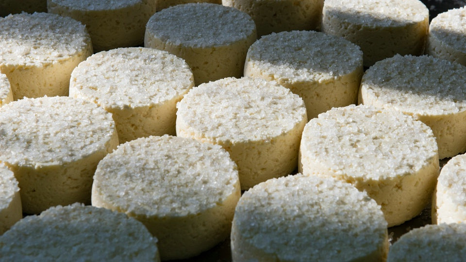 Spanish cheese in the production room