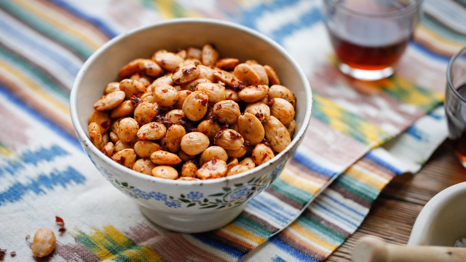 Spicy Marcona Almonds