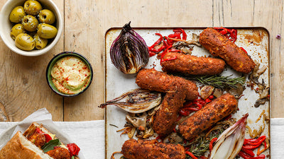 Vegan-chorizo-lentil-chickpea-sausages