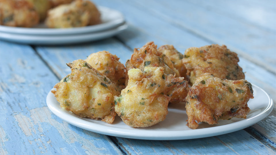 Bunuelos De Bacalao - Cod Fritters