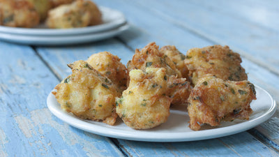Bunuelos De Bacalao - Cod Fritters