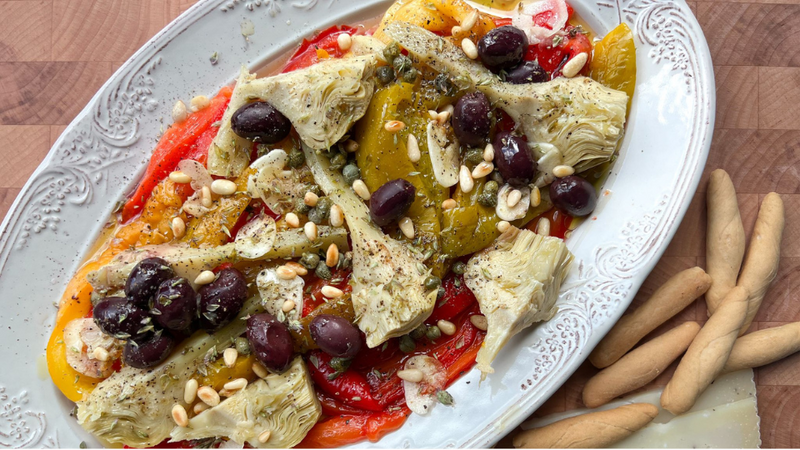 Pepper and Artichoke Salad 