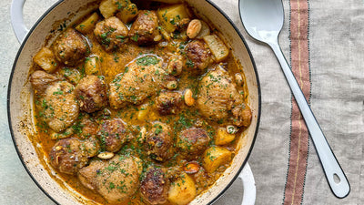 Braised Chicken with Meatballs Recipe