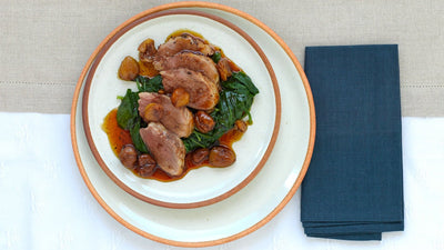 Roasted Pork Tenderloin with Chestnuts