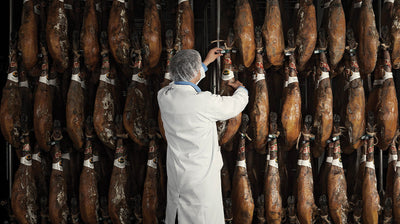 ham legs in the bodegas 