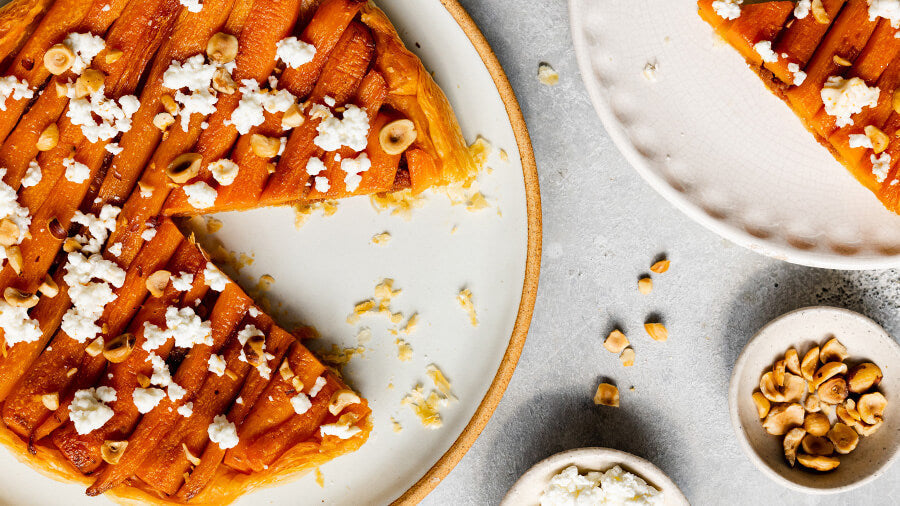 sobrasada and carrot tarte tatin recipe