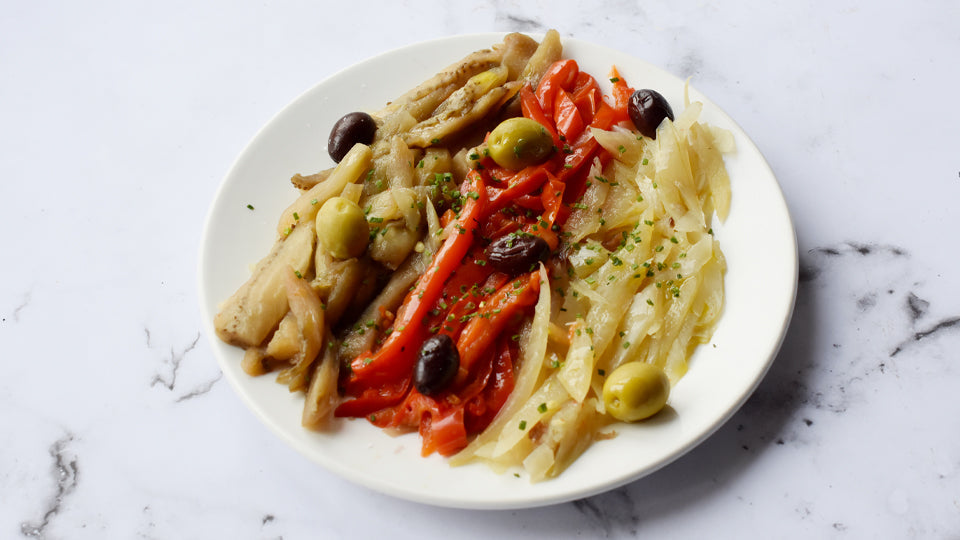Escalivada Catalan roasted vegetable salad
