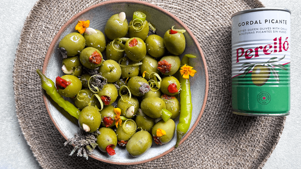 STUFFED GORDAL OLIVES