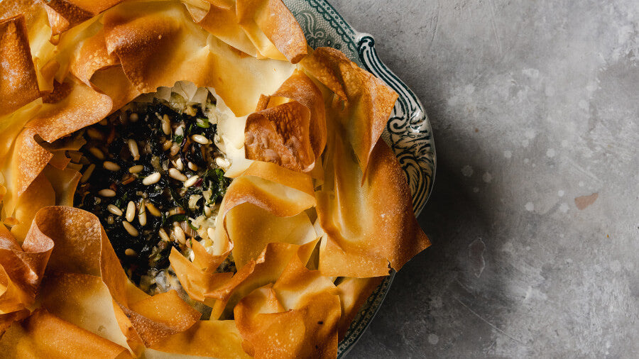 winter greens pie recipe