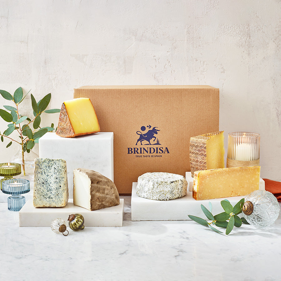 A Spanish cheese hamper