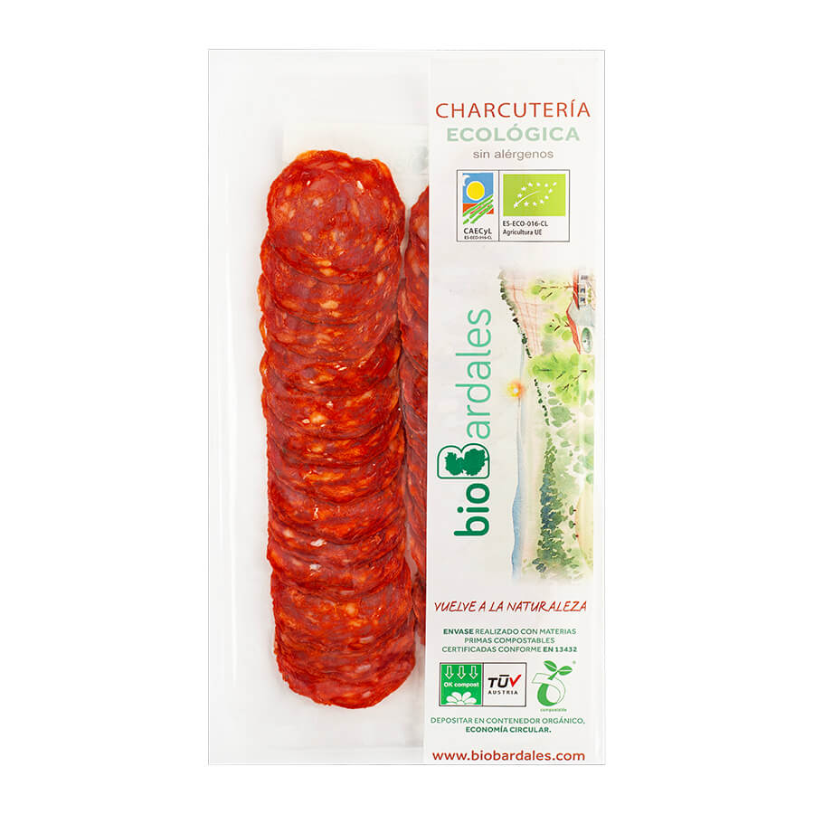 Enebral Organic Hot Chorizo Slices, 70g