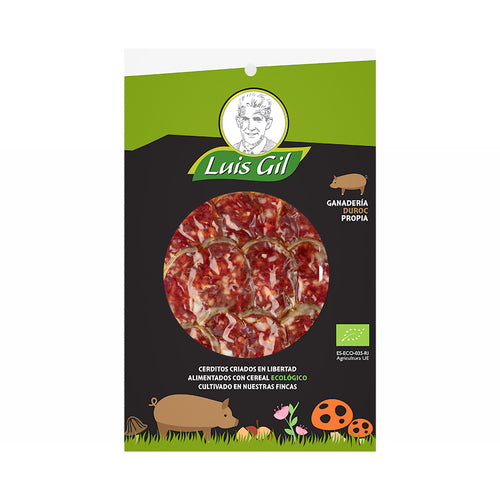 Packaged sliced hot chorizo by Luis Gil