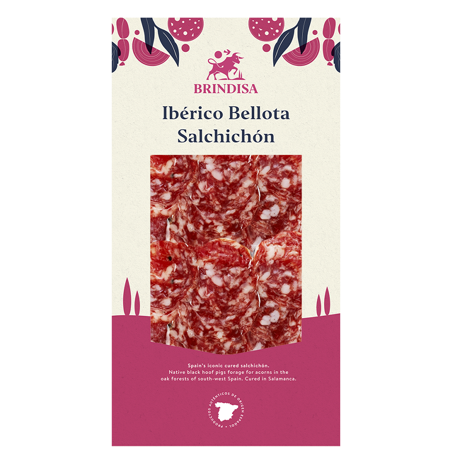 Brindisa Iberico de Bellota Salchichón Slices 100g