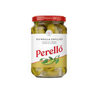 perello guindilla chillies in jar with red lid