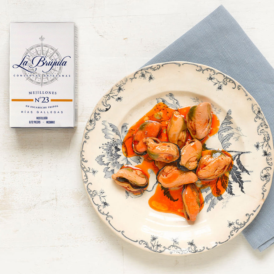 La brujula mussels - Brindisa Spanish food