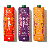 Spanish gazpacho in three delicious flavours 