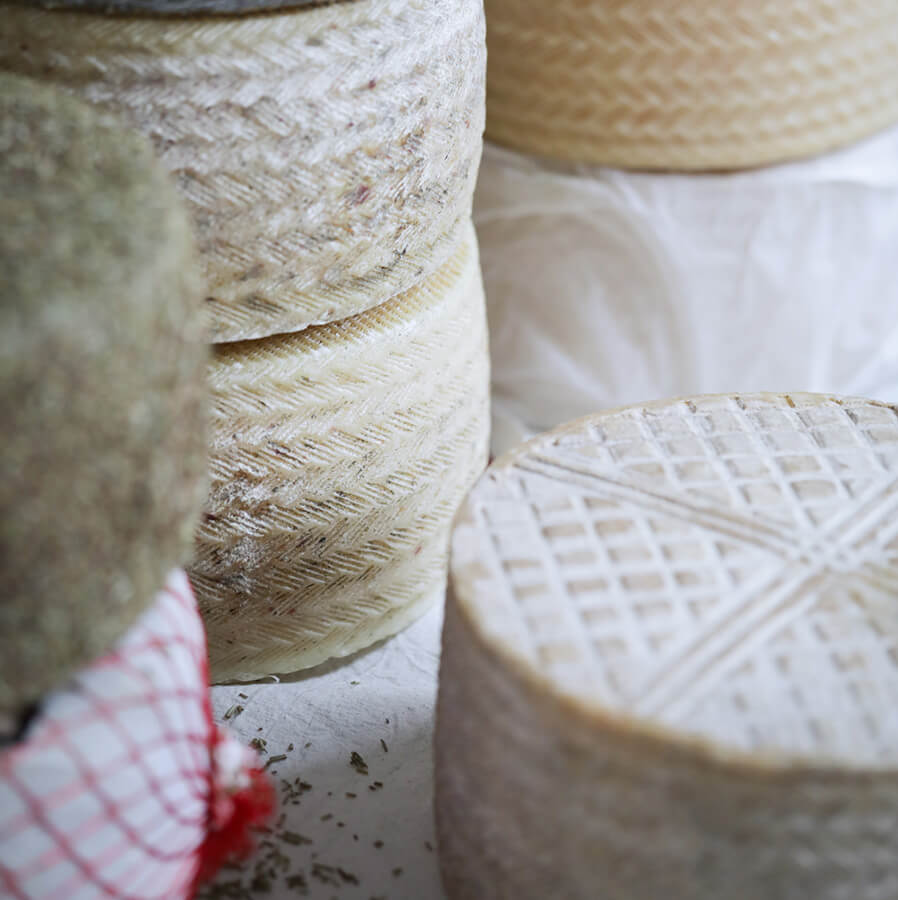 whole cheese shots from the cheese rooms 