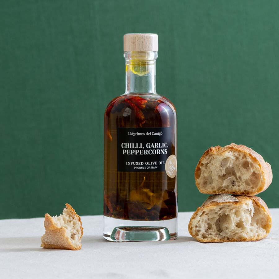 CanigoOil Chilli, Garlic & Pepper infused olive oil, 250ml