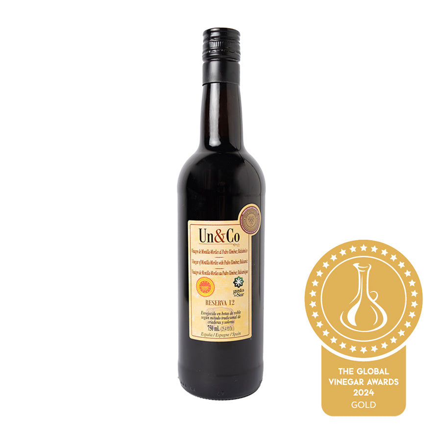 unico aged balsamic PX vinegar gold award
