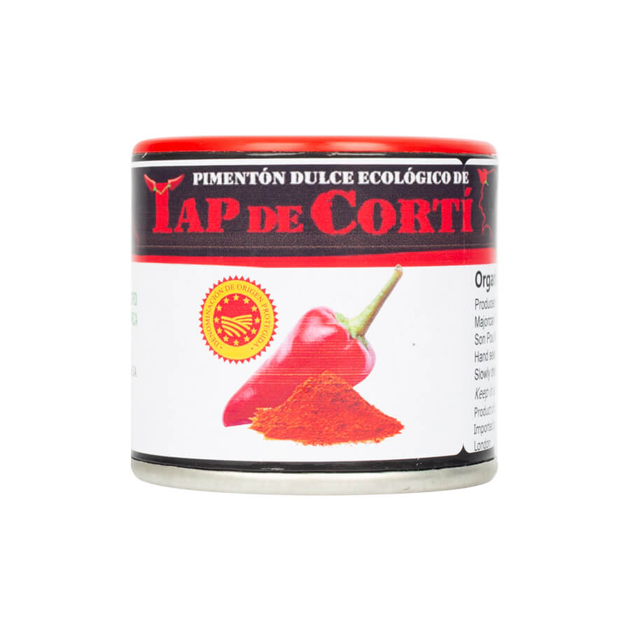 Organic Tap de Corti Mild Paprika Pot