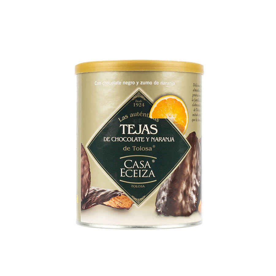 Chocolate and Orange Tejas, 160g Tin