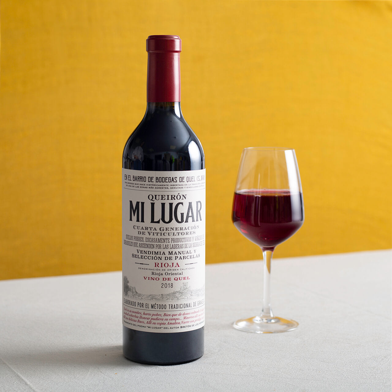 Queiron Mi Lugar, Rioja Tempranillo Garnacha, 75cl