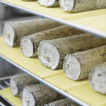 moluengo goats cheese in the curing room