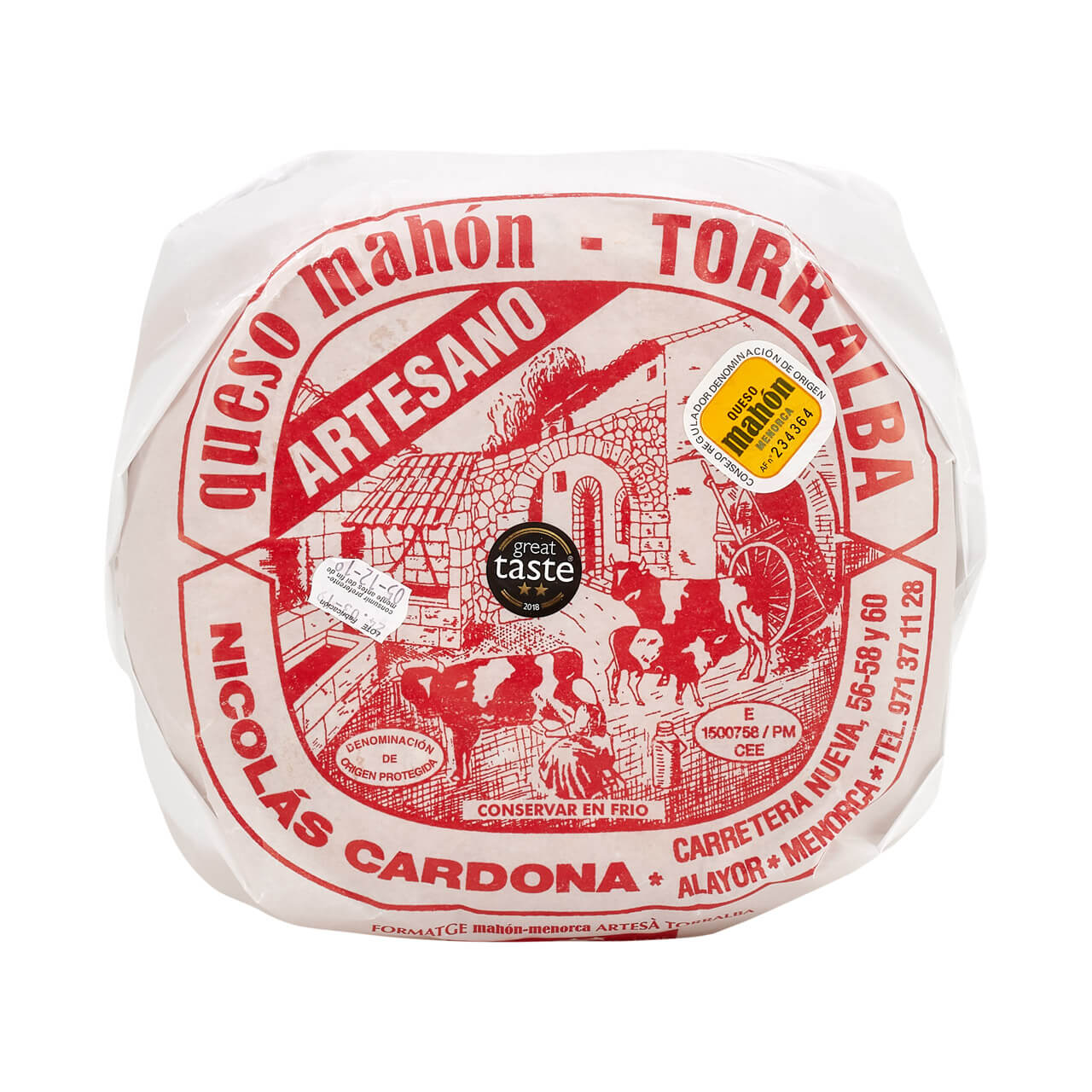 Torralba Mahon DOP Semi Cured Brindisa Spanish Foods