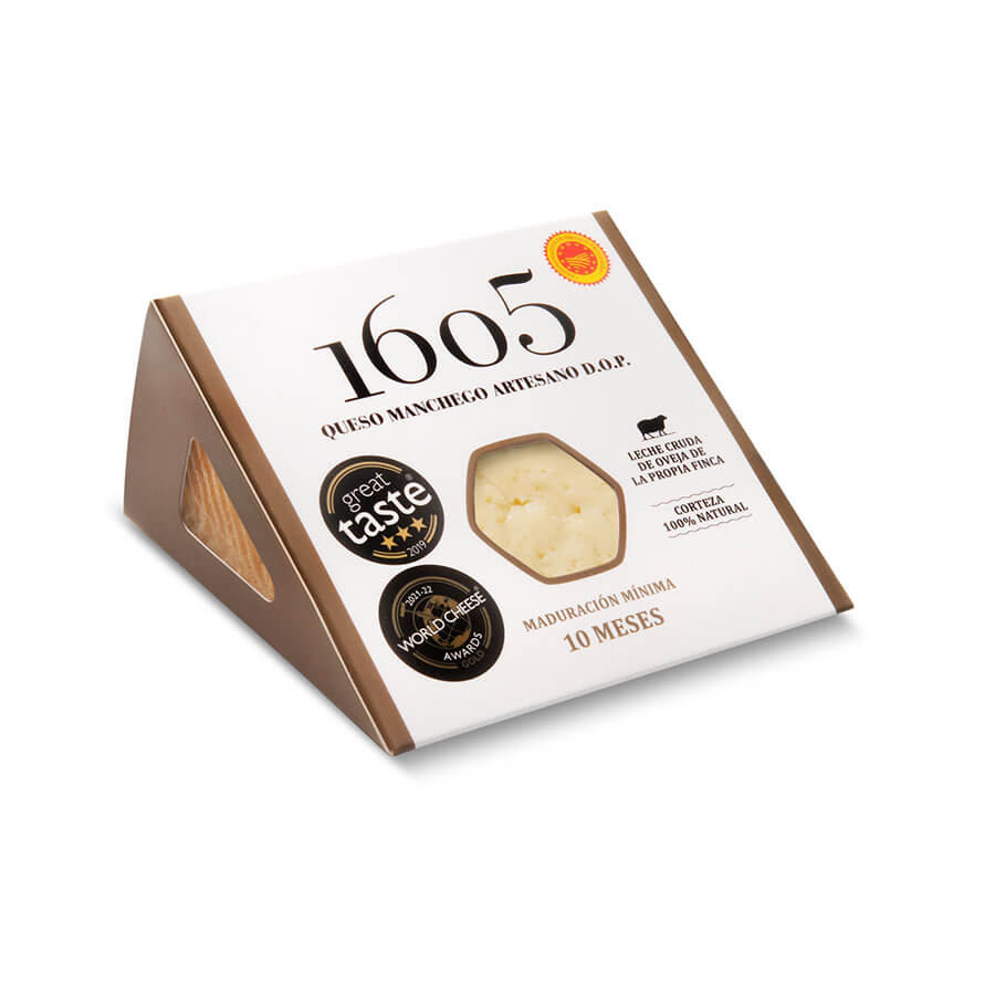 1605 Manchego DOP 11 months 200g Brindisa Spanish food