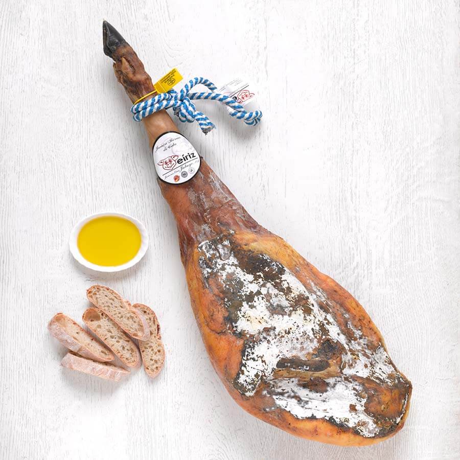 Eiriz 50/75% Iberico Cebo de Campo Ham Leg Brindisa Spanish Foods