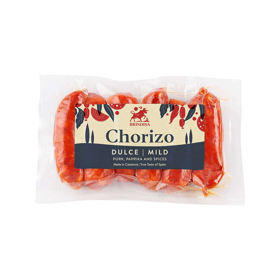 Brindisa Mild Cooking Chorizo, 6 pieces