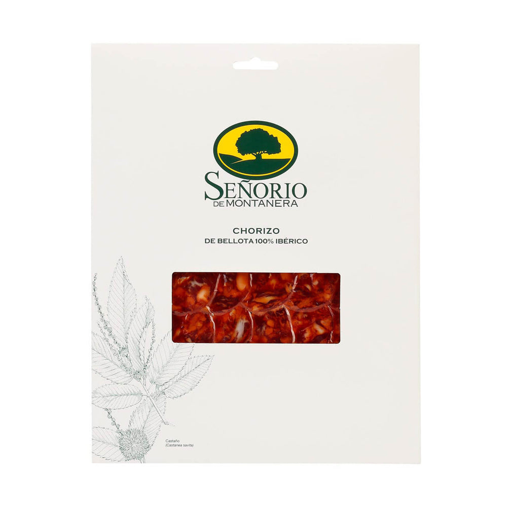 Señorio Iberico de Bellota chorizo Slices Brindisa Spanish Foods