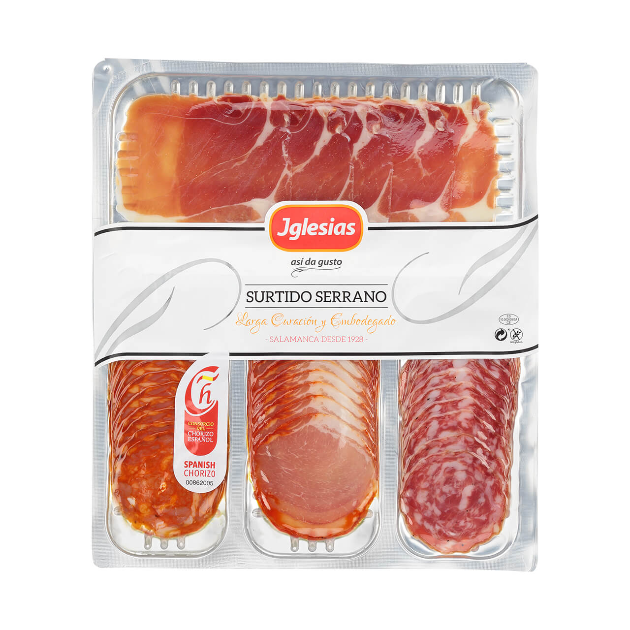 brindisa charcuterie selection ham loin chorizo salchichon